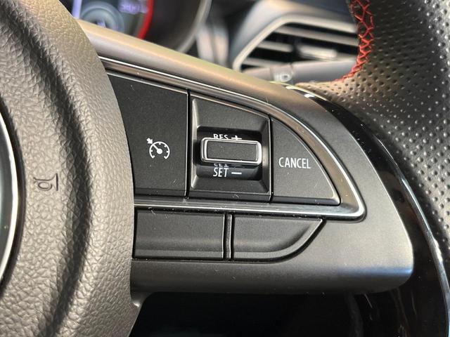 【クルーズコントロール】高速道路もラクラク走行。アクセルを離しても一定速度で走行ができ、長距離運転時の負担を軽減！加速・減速も簡単なスイッチ操作で調整できます。