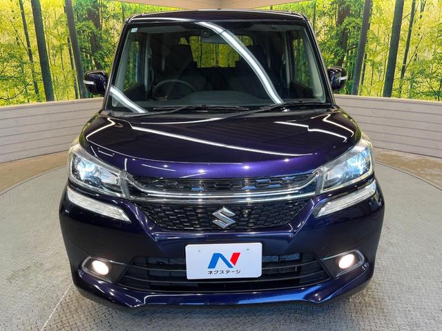 ソリオバンディット ハイブリッドＭＶ　電動スライドドア　メーカーナビ　全周囲カメラ　衝突軽減装置　禁煙車　スマートキー　クルーズコントロール　ＬＥＤヘッド　Ｂｌｕｅｔｏｏｔｈ　フルセグ　ＥＴＣ　ＣＤ／ＤＶＤ　車線逸脱警報　誤発進抑制機能（14枚目）