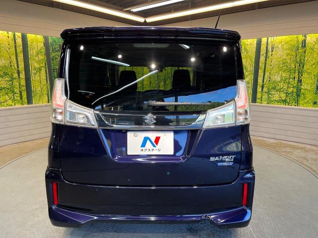 ソリオバンディット ハイブリッドＭＶ　電動スライドドア　メーカーナビ　全周囲カメラ　衝突軽減装置　禁煙車　スマートキー　クルーズコントロール　ＬＥＤヘッド　Ｂｌｕｅｔｏｏｔｈ　フルセグ　ＥＴＣ　ＣＤ／ＤＶＤ　車線逸脱警報　誤発進抑制機能（15枚目）