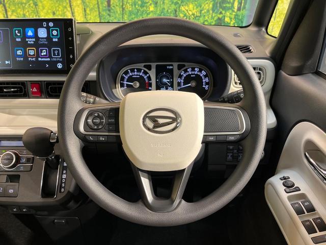 ムーヴキャンバス ストライプスＧ　届出済未使用車　純正９型ディスプレイオーディオ　バックカメラ　両側電動ドア　シートヒーター　クリアランスソナー　ＬＥＤヘッド・フォグ　電子パーキング　ブレーキホールド　ステアリングスイッチ　禁煙車（9枚目）