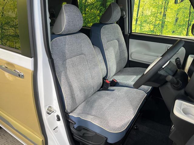 ムーヴキャンバス ストライプスＧ　届出済未使用車　純正９型ディスプレイオーディオ　バックカメラ　両側電動ドア　シートヒーター　クリアランスソナー　ＬＥＤヘッド・フォグ　電子パーキング　ブレーキホールド　ステアリングスイッチ　禁煙車（10枚目）