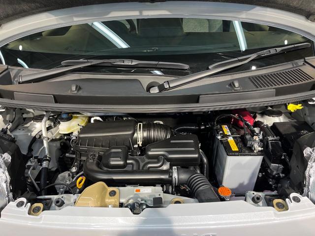 ムーヴキャンバス ストライプスＧ　届出済未使用車　純正９型ディスプレイオーディオ　バックカメラ　両側電動ドア　シートヒーター　クリアランスソナー　ＬＥＤヘッド・フォグ　電子パーキング　ブレーキホールド　ステアリングスイッチ　禁煙車（18枚目）