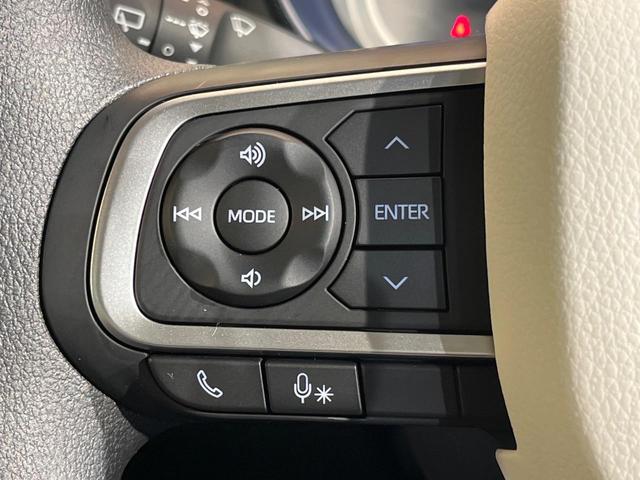 ムーヴキャンバス ストライプスＧ　届出済未使用車　純正９型ディスプレイオーディオ　バックカメラ　両側電動ドア　シートヒーター　クリアランスソナー　ＬＥＤヘッド・フォグ　電子パーキング　ブレーキホールド　ステアリングスイッチ　禁煙車（27枚目）