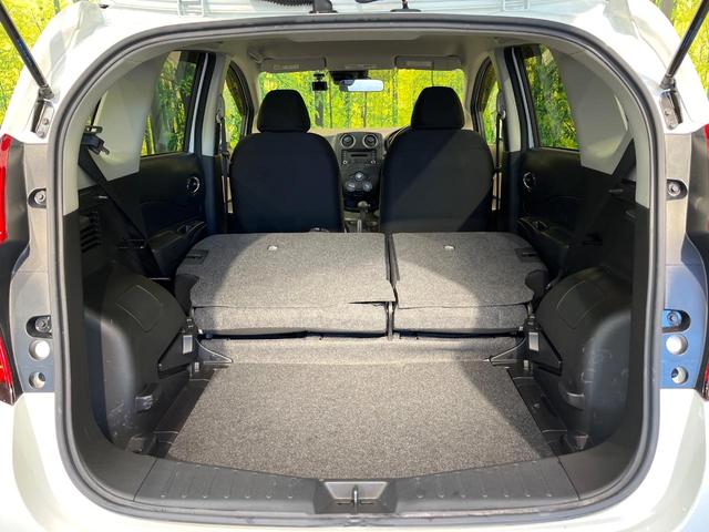 ノート Ｘ　衝突被害軽減システム　クリアランスソナー　車線逸脱警報　オーディオ　インテリジェントキー　ドラレコ　ブラックインテリア　エアコン　電動かく　ワンオーナー　禁煙車（12枚目）