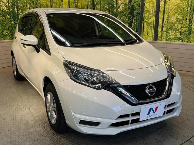 ノート Ｘ　衝突被害軽減システム　クリアランスソナー　車線逸脱警報　オーディオ　インテリジェントキー　ドラレコ　ブラックインテリア　エアコン　電動かく　ワンオーナー　禁煙車（17枚目）