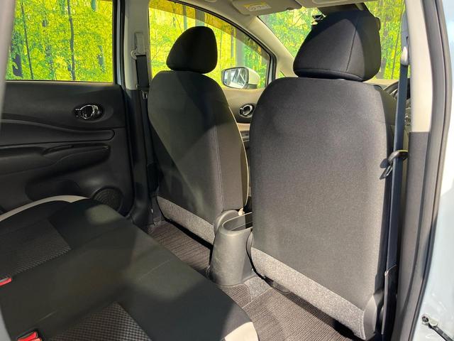 ノート Ｘ　衝突被害軽減システム　クリアランスソナー　車線逸脱警報　オーディオ　インテリジェントキー　ドラレコ　ブラックインテリア　エアコン　電動かく　ワンオーナー　禁煙車（42枚目）