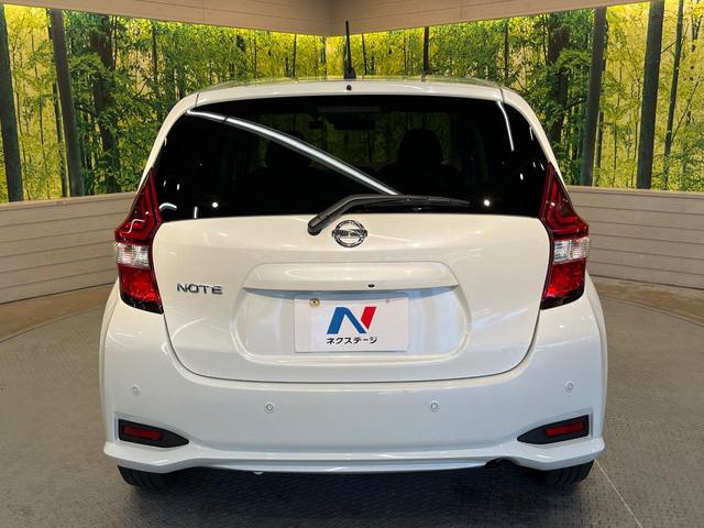 ノート Ｘ　衝突被害軽減システム　クリアランスソナー　車線逸脱警報　オーディオ　インテリジェントキー　ドラレコ　ブラックインテリア　エアコン　電動かく　ワンオーナー　禁煙車（49枚目）