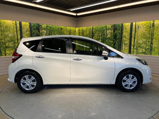 ノート Ｘ　衝突被害軽減システム　クリアランスソナー　車線逸脱警報　オーディオ　インテリジェントキー　ドラレコ　ブラックインテリア　エアコン　電動かく　ワンオーナー　禁煙車（51枚目）