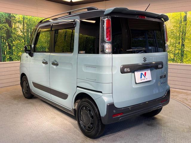 スペーシアギア ハイブリッドＸＺ　ターボ　両側電動スライド　純正８型ナビ　全周囲カメラ　衝突軽減装置　禁煙車　２トーンカラー　シートヒーター　ドラレコ　コーナーセンサー　スマートキー　Ｂｌｕｅｔｏｏｔｈ　フルセグ　ＥＴＣ　ルーフレール（63枚目）