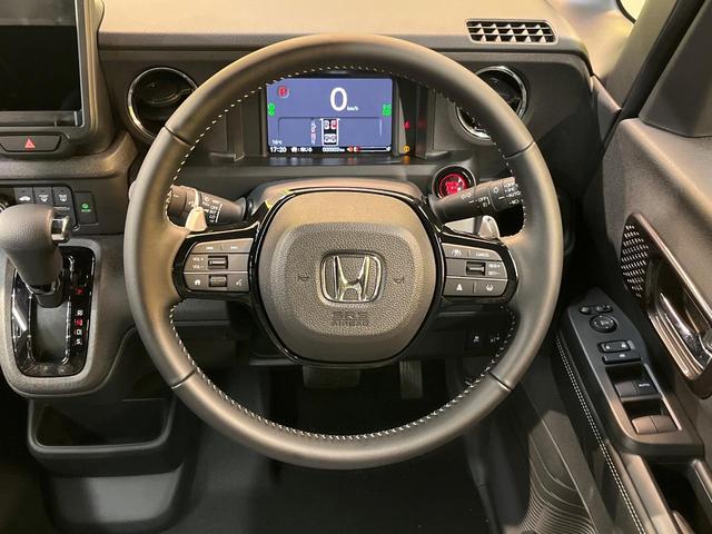 Ｎ－ＢＯＸカスタム ターボコーディネートスタイル　届出済み未使用車　両側電動スライド　バックカメラ　ホンダセンシング　アダプティブクルーズ　２トーンカラー　合皮シート　シートヒーター　コーナーセンサー　レーンキープ　スマートキー　ＬＥＤヘッドライト（11枚目）