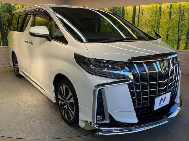 アルファード ２．５Ｓ　Ｃパッケージ　モデリスタエアロ　ツインサンルーフ　純正９型ディスプレイ　フリップダウン　デジタルミラー　ブラインドスポットモニター　両側電動ドア　パワーバックドア　３眼ＬＥＤ　純正１８アルミ　ワンオーナー　禁煙車（17枚目）