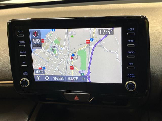 ヤリスクロス G セーフティセンス LEDヘッド 純正8型ディスプレイオーディオ ナビキット付き 全周囲カメラ レーダークルーズ スマートキー オートハイビーム 純正16アルミ 革巻きステリング ステアリングスイッチ(23枚目)