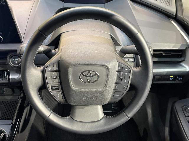 プリウス X セーフティセンス 純正8型ディスプレイオーディオ バックカメラ クリアランスソナー レーダークルーズ ブラインドスポットモニター ドラレコ ETC2.0 LEDヘッド 革巻きステリング 禁煙車(9枚目)