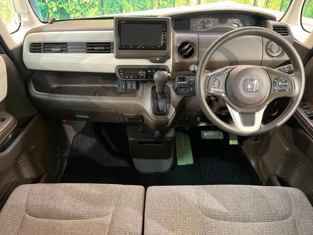 N-BOX L ホンダセンシング 純正ナビ バックカメラ 電動ドア デジタルミラー リアコーナーセンサー LEDヘッド シートヒーター アダプティブクルーズ 電子パーキング ブレーキホールド ワンオーナー」 禁煙車(2枚目)