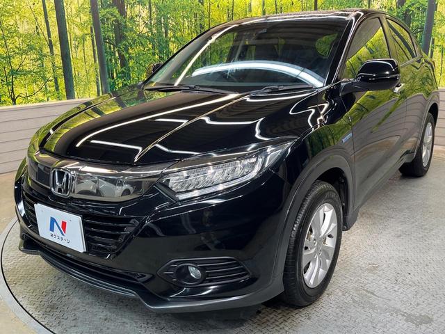 ヴェゼル ハイブリッドＸ・ホンダセンシング　ホンダセンシング　純正８型ナビ　バックカメラ　アダプティブクルーズ　タッチパネル式オートエアコン　ＥＴＣ　革巻きステリング　ＬＥＤヘッド　純正１６アルミ　ステアリングスイッチ　車線逸脱警報　禁煙車（53枚目）