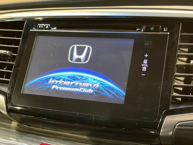 オデッセイハイブリッド ハイブリッドアブソルート・ホンダセンシングＥＸパック　ホンダセンシング　メーカーナビ　全周囲カメラ　両側電動ドア　アダプティブクルーズ　ブラインドスポットモニター　リアオートエアコン　ハーフレザー　ＬＥＤヘッド　純正１７アルミ　ＥＴＣ　禁煙車（3枚目）