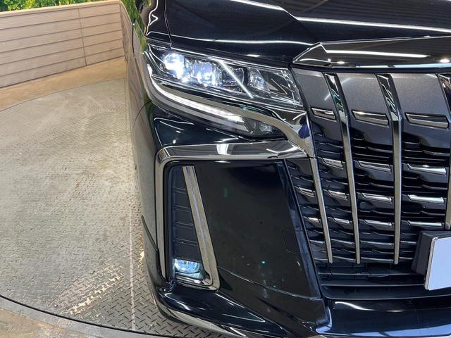 アルファード ２．５Ｓ　タイプゴールド　ツインサンルーフ　モデリスタエアロ　純正９型ディスプレイ　フリップダウン　バックカメラ　両側電動ドア　パワーバックドア　ハーフレザー　３眼ＬＥＤヘッド　純正１８アルミ　レーダークルーズ　ＥＴＣ　禁煙車（14枚目）