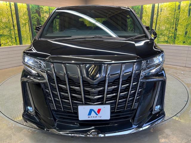 アルファード ２．５Ｓ　タイプゴールド　ツインサンルーフ　モデリスタエアロ　純正９型ディスプレイ　フリップダウン　バックカメラ　両側電動ドア　パワーバックドア　ハーフレザー　３眼ＬＥＤヘッド　純正１８アルミ　レーダークルーズ　ＥＴＣ　禁煙車（16枚目）