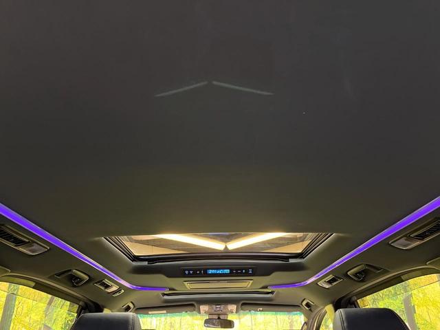 アルファード ２．５Ｓ　タイプゴールド　ツインサンルーフ　モデリスタエアロ　純正９型ディスプレイ　フリップダウン　バックカメラ　両側電動ドア　パワーバックドア　ハーフレザー　３眼ＬＥＤヘッド　純正１８アルミ　レーダークルーズ　ＥＴＣ　禁煙車（49枚目）