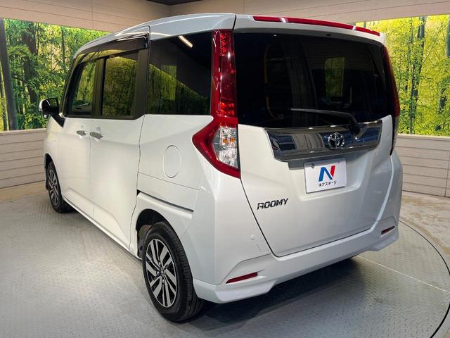 ルーミー カスタムG S 衝突軽減ブレーキ 両側電動ドア クルーズコントロール LEDヘッド オートエアコン ステアリングスイッチ 革巻きステリング アイドリングストップ 車線逸脱警報 誤発進抑制機能 電動格納ミラー 禁煙車(49枚目)