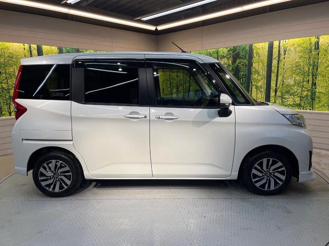 ルーミー カスタムG S 衝突軽減ブレーキ 両側電動ドア クルーズコントロール LEDヘッド オートエアコン ステアリングスイッチ 革巻きステリング アイドリングストップ 車線逸脱警報 誤発進抑制機能 電動格納ミラー 禁煙車(51枚目)