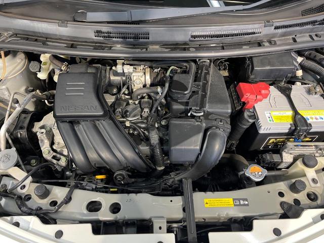 ノート Ｘ　純正ナビ　バックカメラ　Ｂｌｕｅｔｏｏｔｈ　インテリキー　アイドリングストップ　エアコン　電動格納ミラー　ヘッドライトレベライザー　パワーウィンドウ　禁煙車（18枚目）