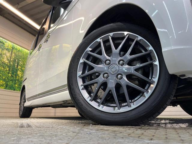 Ｎ－ＢＯＸカスタム ターボ　純正９型ナビ　全周囲カメラ　両側電動ドア　シートヒーター　アダプティブクルーズ　クリアランスソナー　ドラレコ　ハーフレザー　ＬＥＤヘッド＋フォグ　ブレーキホールド　ＡｐｐｌｅＣａｒＰｌａｙ　禁煙車（14枚目）