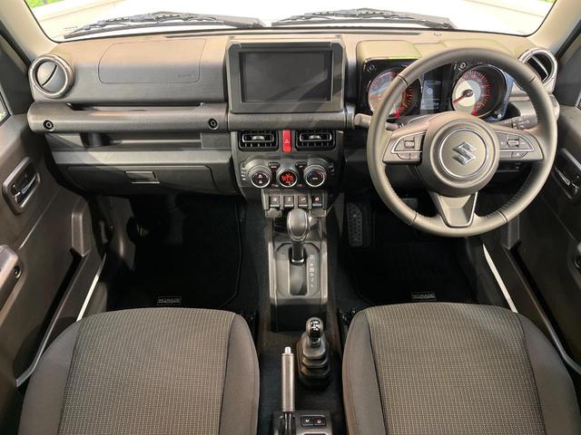 ジムニーノマド FC 登録済未使用車 4WD 衝突軽減ブレーキ アダプティブクルーズ シートヒーター リアコーナーセンサー オートエアコン 革巻きステリング LEDヘッド 純正15アルミ ステリング(2枚目)