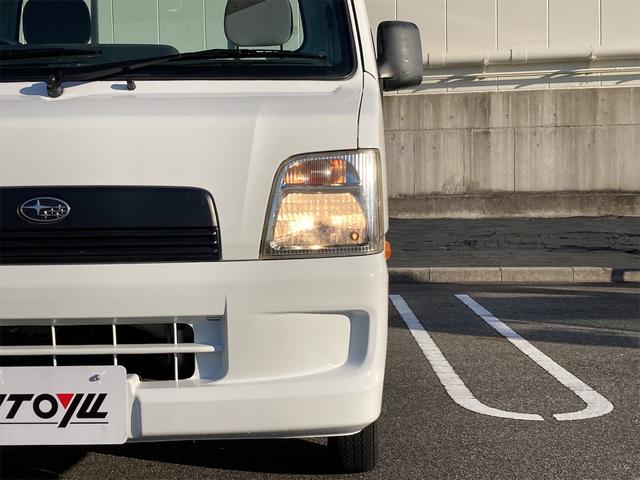 サンバートラック ＴＢ　４ＷＤ　５ＭＴ　軽トラック　三方開　エアコン　パワステ　運転席エアバッグ　ホワイトカラー（36枚目）