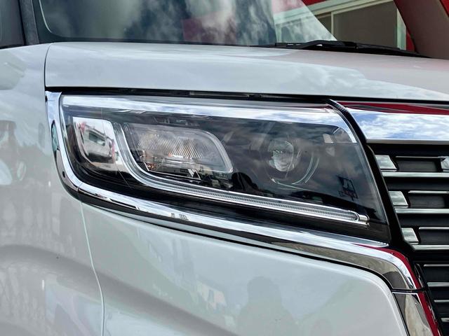 スペーシアカスタム ハイブリッドXS 両側電動スライドドア クリアランスソナー レーンアシスト 衝突被害軽減システム オートライト LEDヘッドランプ スマートキー アイドリングストップ 電動格納ミラー シートヒーター ベンチシート(29枚目)