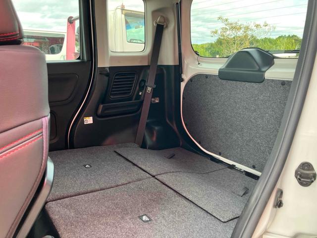 スペーシアカスタム ハイブリッドXS 両側電動スライドドア クリアランスソナー レーンアシスト 衝突被害軽減システム オートライト LEDヘッドランプ スマートキー アイドリングストップ 電動格納ミラー シートヒーター ベンチシート(41枚目)