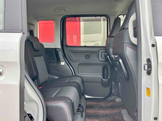 スペーシアカスタム ハイブリッドXS 両側電動スライドドア クリアランスソナー レーンアシスト 衝突被害軽減システム オートライト LEDヘッドランプ スマートキー アイドリングストップ 電動格納ミラー シートヒーター ベンチシート(44枚目)