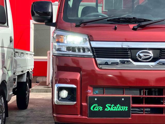 ハイゼットトラック 4WD CVT 衝突被害軽減システム クリアランスソナー ETC スマートキー アイドリングストップ 電動格納ミラー オートライト ABS ESC エアコン パワーステアリング(6枚目)