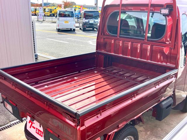 ハイゼットトラック 4WD CVT 衝突被害軽減システム クリアランスソナー ETC スマートキー アイドリングストップ 電動格納ミラー オートライト ABS ESC エアコン パワーステアリング(17枚目)