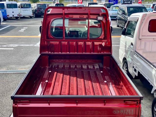 ハイゼットトラック 4WD CVT 衝突被害軽減システム クリアランスソナー ETC スマートキー アイドリングストップ 電動格納ミラー オートライト ABS ESC エアコン パワーステアリング(18枚目)