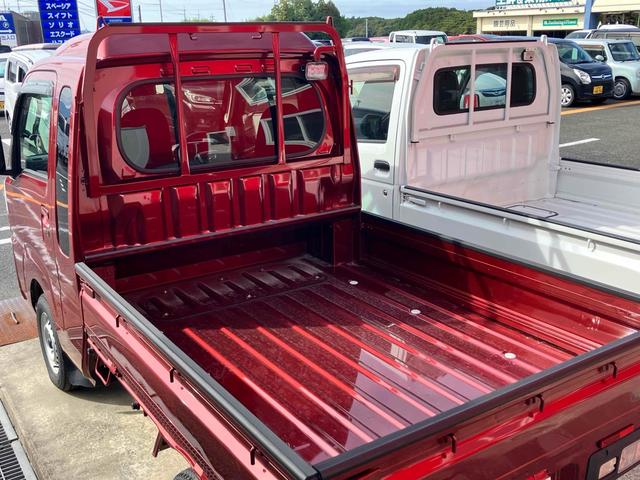 ハイゼットトラック 4WD CVT 衝突被害軽減システム クリアランスソナー ETC スマートキー アイドリングストップ 電動格納ミラー オートライト ABS ESC エアコン パワーステアリング(19枚目)