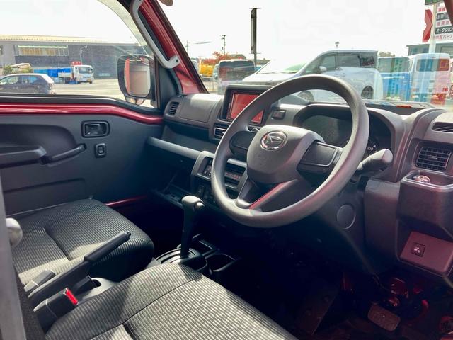 ハイゼットトラック 4WD CVT 衝突被害軽減システム クリアランスソナー ETC スマートキー アイドリングストップ 電動格納ミラー オートライト ABS ESC エアコン パワーステアリング(29枚目)