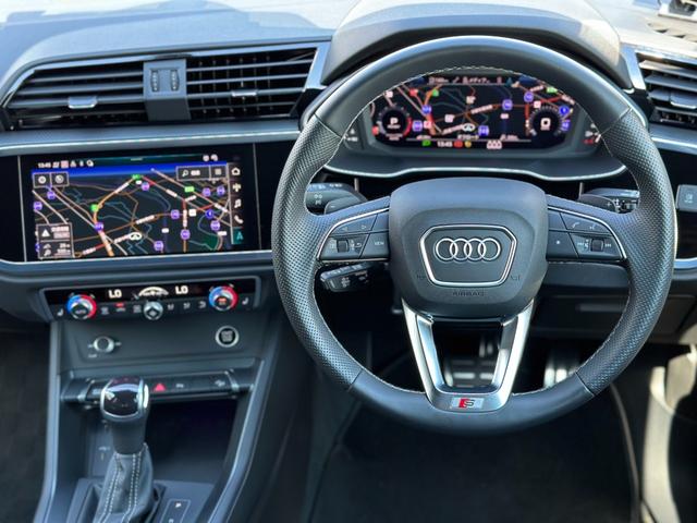 Ｑ３ ３５ＴＦＳＩ　Ｓライン　プラスパッケージ・コンビニエンス＆アシスタンスパッケージ・ブラックＡｕｄｉＲｉｎｇｓ＆ブラックスタイリングパッケージ・ＭＭＩナビ・純正前後ドラレコ・サラウンドビューカメラ・プレセンスフロント（24枚目）