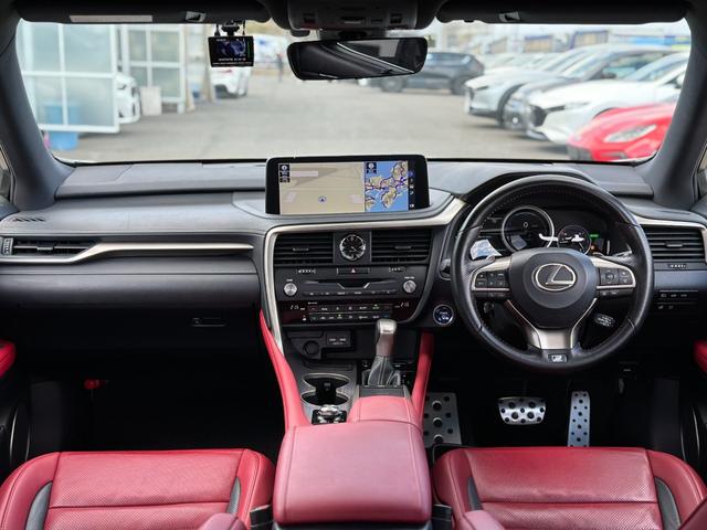 ＲＸ ＲＸ４５０ｈ　Ｆスポーツ　ムーンルーフ・前後ドラレコ・ＬｅｘｕｓＳａｆｅｔｙＳｙｓｔｅｍ＋・ブラインドスポットモニター・三眼フルＬＥＤヘッド・シートヒーター＆ベンチレーション・パワーバックドア・赤本革シート・メモリ付Ｐシート（26枚目）