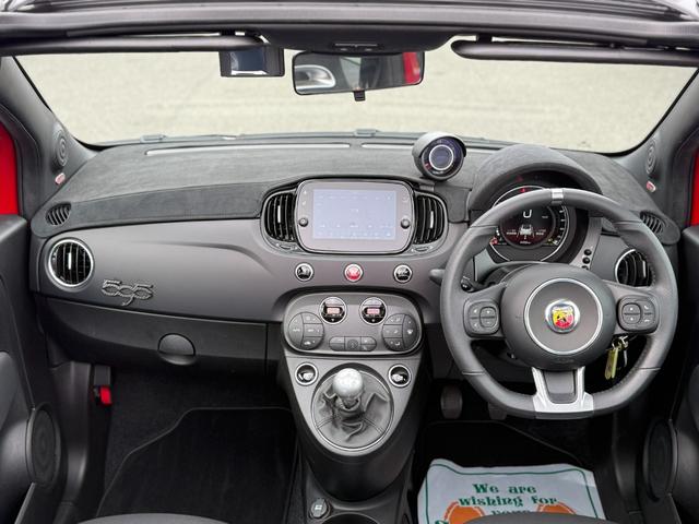 アバルト595C F595C 純正ドラレコ・beatsサウンド・ETC2.0・5MT・ディスプレイオーディオ・HIDヘッドランプ・クリアランスソナー・禁煙車・メーカー保証継承(25枚目)