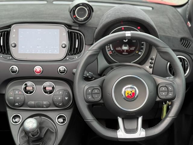 アバルト595C F595C 純正ドラレコ・beatsサウンド・ETC2.0・5MT・ディスプレイオーディオ・HIDヘッドランプ・クリアランスソナー・禁煙車・メーカー保証継承(26枚目)