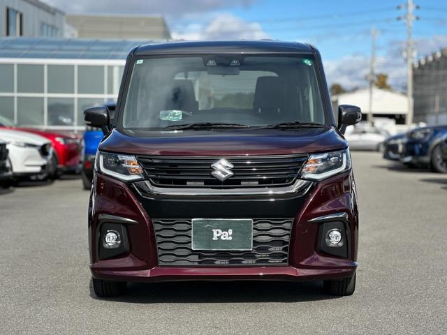 ソリオ ハイブリッドSZ 両側パワースライドドア・2トーンルーフ・LEDヘッドランプ・カラーHUD・セーフティサポート・スリムサーキュレーター・シートヒーター・パドルシフト・スペアキー・禁煙車・保証継承(6枚目)