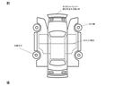 車両状態の展開図です。キズの程度などはこちらをご参考ください。※あくまでも目安です。実車とはキズの状態や数が異なる場合もございますので詳しい車両状態はお問合せ下さい。