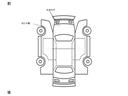 車両状態の展開図です。キズの程度などはこちらをご参考ください。※あくまでも目安です。実車とはキズの状態や数が異なる場合もございますので詳しい車両状態はお問合せ下さい。