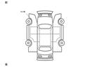 車両状態の展開図です。キズの程度などはこちらをご参考ください。※あくまでも目安です。実車とはキズの状態や数が異なる場合もございますので詳しい車両状態はお問合せ下さい。