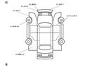 車両状態の展開図です。キズの程度などはこちらをご参考ください。※あくまでも目安です。実車とはキズの状態や数が異なる場合もございますので詳しい車両状態はお問合せ下さい。