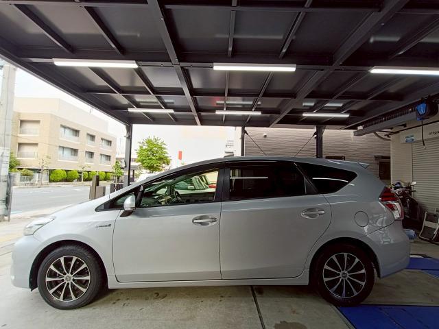 プリウスアルファ Ｓ　Ｌセレクション　■バックカメラ■ＥＴＣ■５人乗り■ナビ・テレビ■社外１６ＡＷ■（4枚目）