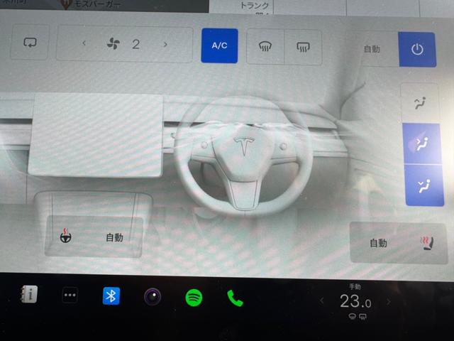 モデル３ ロングレンジ　ＭＩＤテスラ専用ホイール　トランクスポイラー　ＡＷＤ　カスタム有　ＥＴＣ　ドラレコ　禁煙車（35枚目）