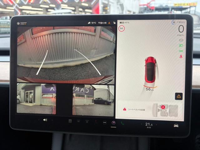 モデル３ ＲＷＤ　エンハンストＯＰ付　サモン　オートレーンチェンジ　黒内装　禁煙車　ハンドルヒーター　リヤシートヒーター　ＥＴＣ　ドラレコ（48枚目）