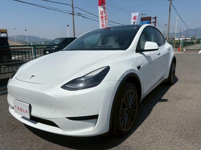 モデルＹ ＲＷＤ　白内装　新品タイヤ４本　禁煙車　動物乗車歴無　オートパイロット　ＲＹＺＥＮ　１９インチアルミ（7枚目）